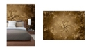 Brewster Home Fashions Gold Wall Mural